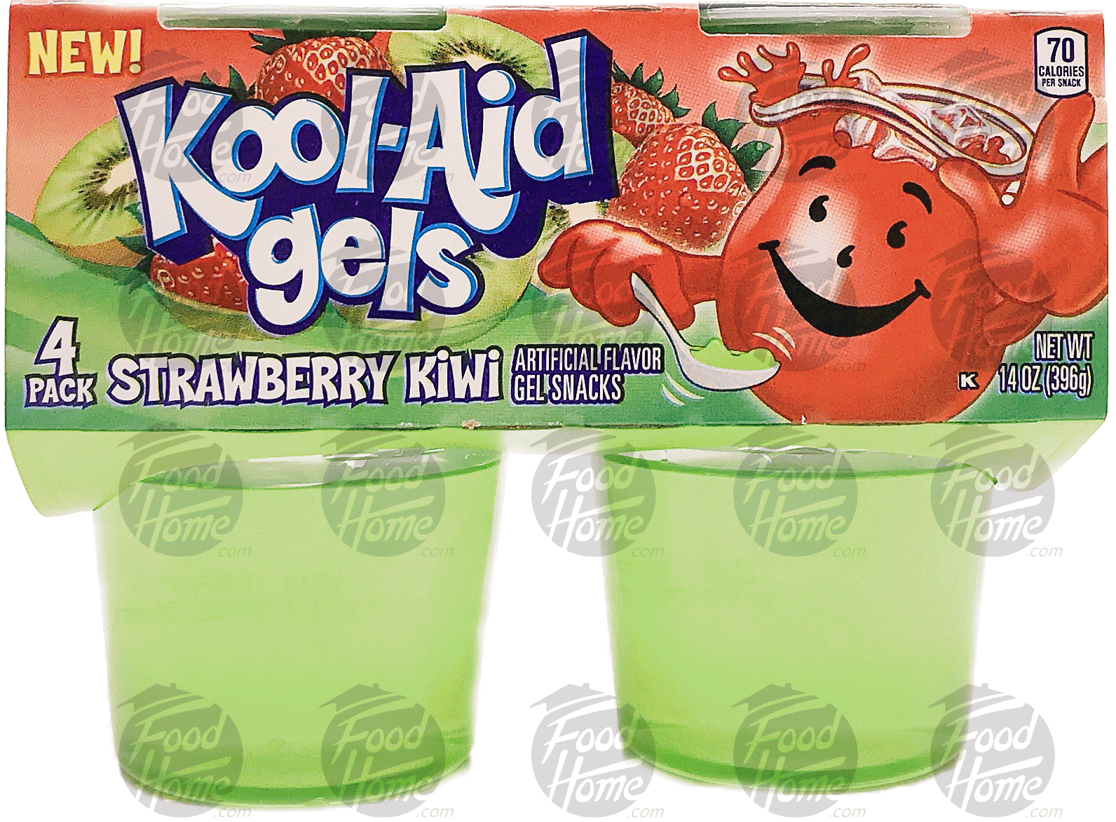 Kool-Aid Gels strawberry kiwi gel snacks, 4 pk. Full-Size Picture